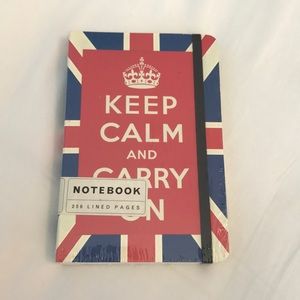 Keep Calm And Carry On Lined Journal